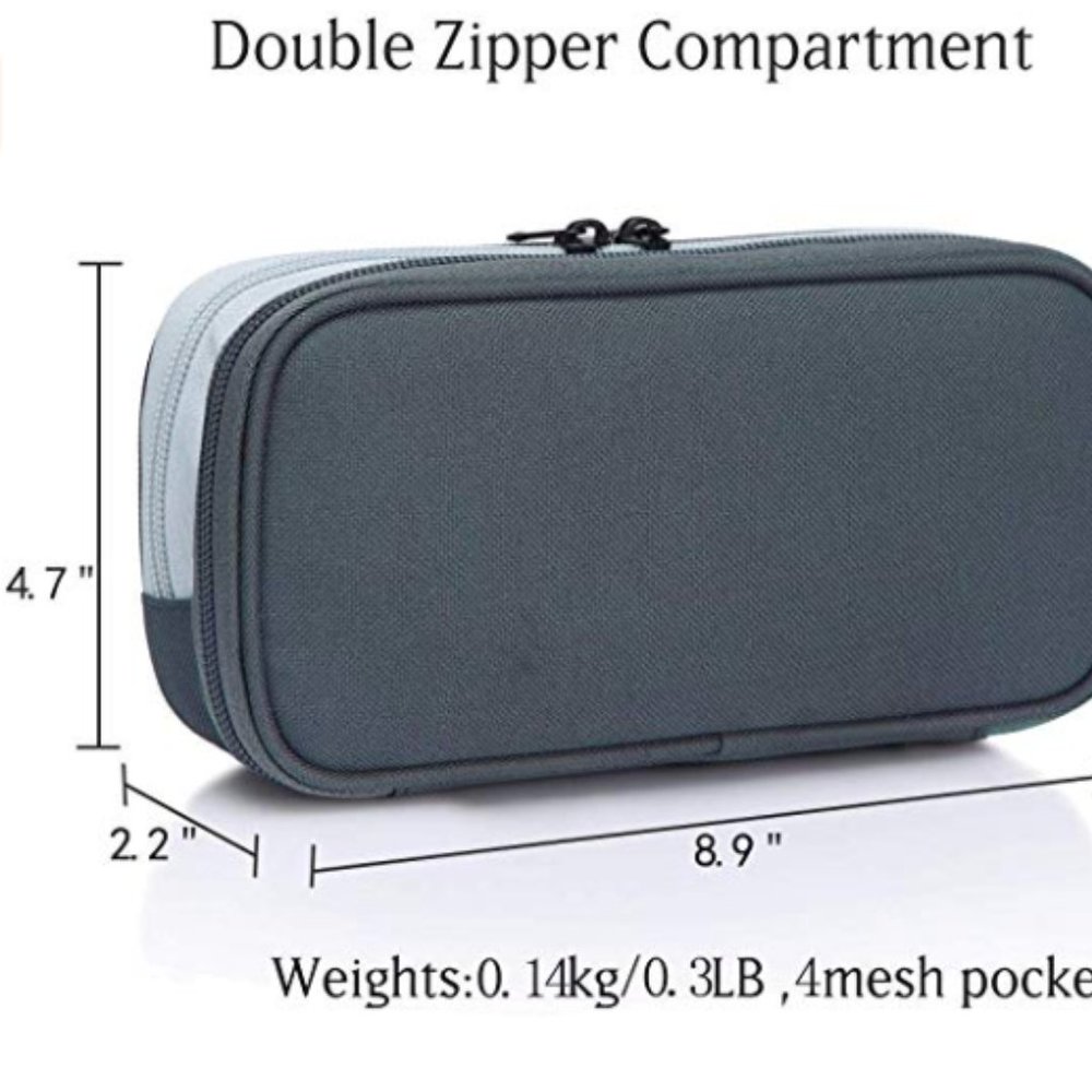 Vaschy Pencil Case Large Capacity Pen Holder Pouch